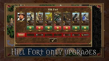 Hill Fort only EXTRA creature upgrades - Third Upgrades mod - Heroes 3