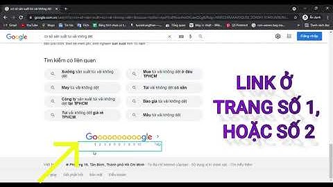 cơ sở sản xuất túi vai không dệt - TVTT
