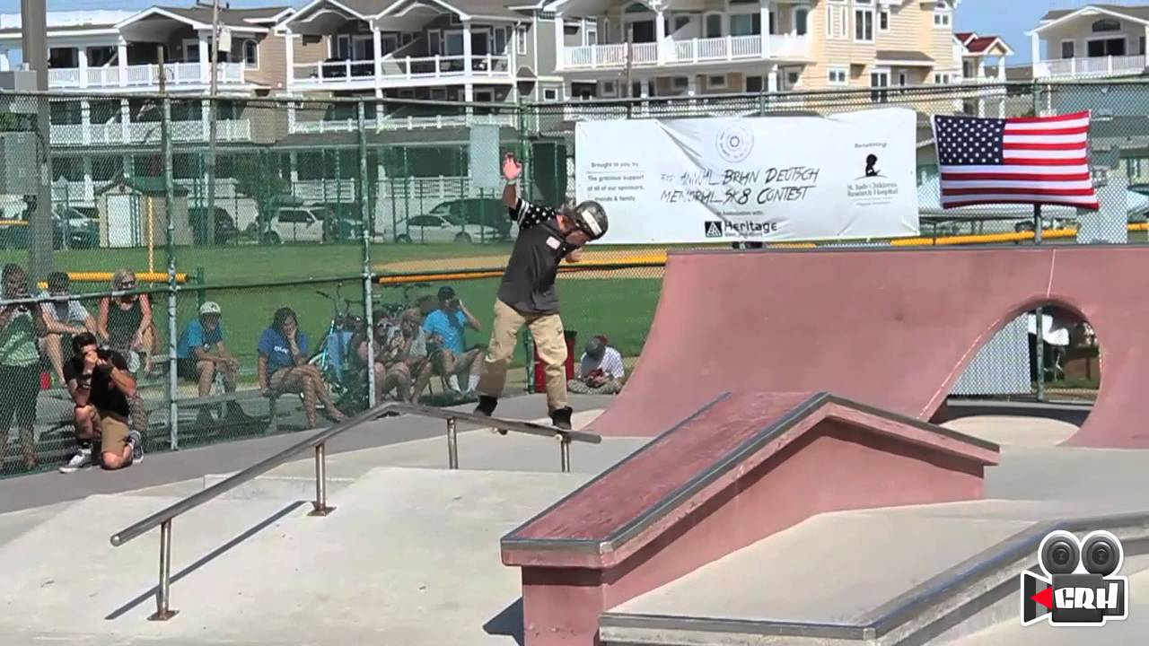 mark klause jr at brian deutsch memorial skate contest 2015