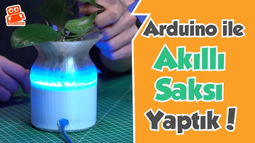 Akıllı Saksı mı? Arduino ile Hissedebilen Akıllı Saksı Yaptık! #arduino