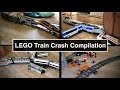 LEGO Train Crash Compilation / 5 Years of crashing LEGO trains