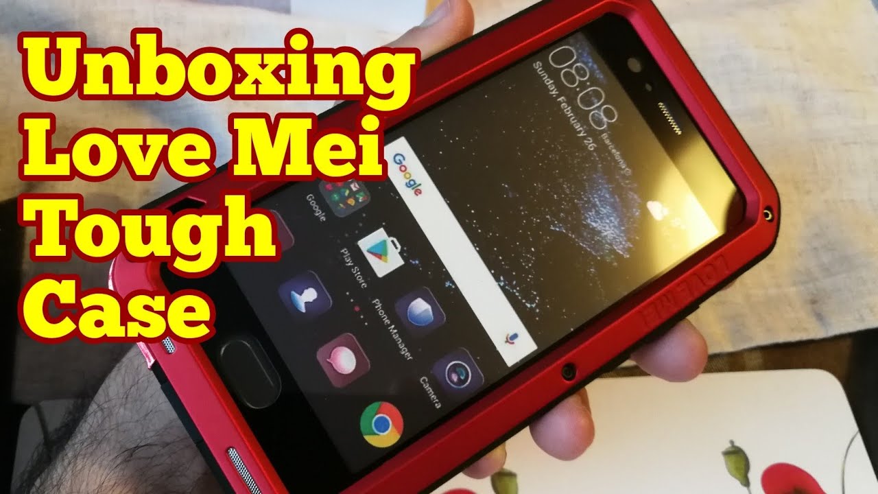 Unboxing Love Mei Case For Huawei P10 Plus Smartphone From Amazon