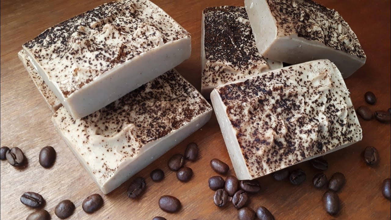 Tutorial Sabun Mandi Natural Kopi Coffee Cold Process 