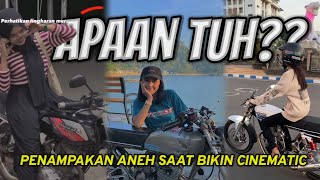 WOW APA'AN TUH??, HONDA CB HEREX 125 DAN GL100 CEPEK CINEMATIC MODIFIKASI JEDUG JEDUG #viral