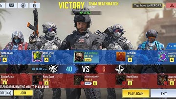 Rust Team Deathmatch Call of duty mobile Gameplay (Android games).