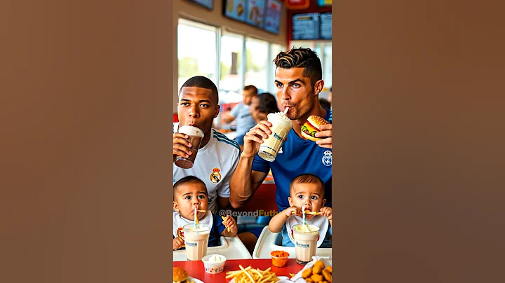 Ronaldo Mbappe and Baby go to Gym💪 #football #ronaldo #messi #mbappe #footballshorts #realmadrid