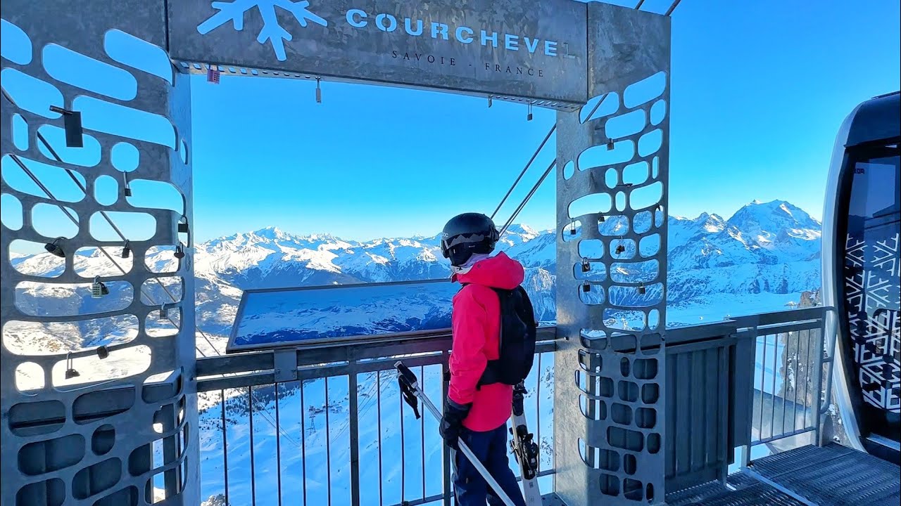 法国三峡谷，高雪维尔Courchevel “最奢华雪场”？机场建在陡坡上，降落像撞山，起飞像跳楼！