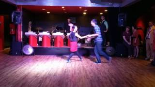 Sam and Calvin Teacher Demo at Cat's Corner