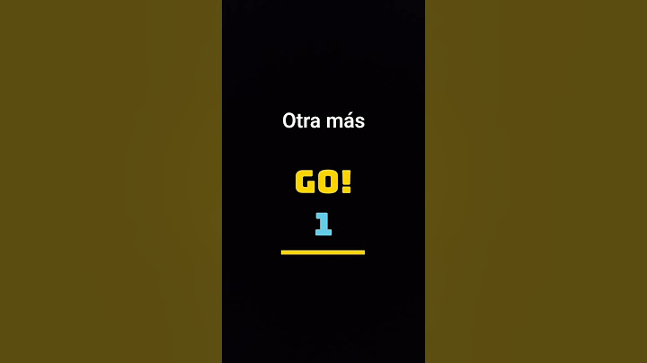 y en 10 segundos cada uno