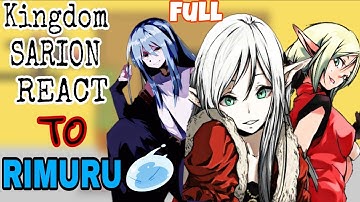 Sarion Kingdom React To Rimuru Tempest | FULL PART| |Gacha Reaction | | ship: rimuruxchloe|