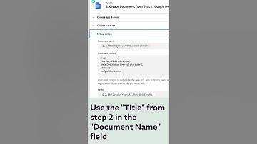Sync Google Docs to Airtable using Zapier