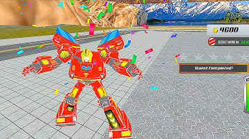 Police Dog Drone Robot Car Safe City Battle Part2 - Android iOS Gameplay