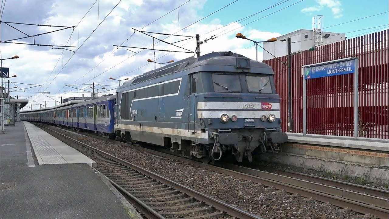 Transilien P -  BB 67400 et RIB