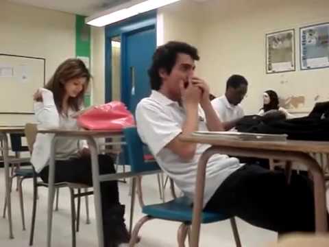 BeatBox Harmonica in Math Class (original) - YouTube
