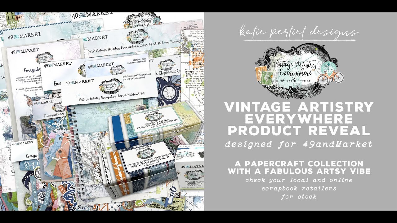 Vintage Artistry with 49 and Market - Katie Pertiet