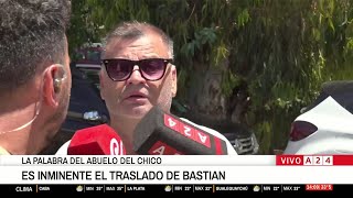 📢 INMINENTE TRASLADO DE BASTIAN A MAR DEL PLATA: 'SOLO QUEREMOS AGRADECER' - ABUELO
