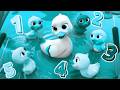 [2 Minute Loop] Five Little Ducks 🦆🎵 Creative Sound Mashup Remix | Fun Nursery Rhymes &amp; 3D Animated