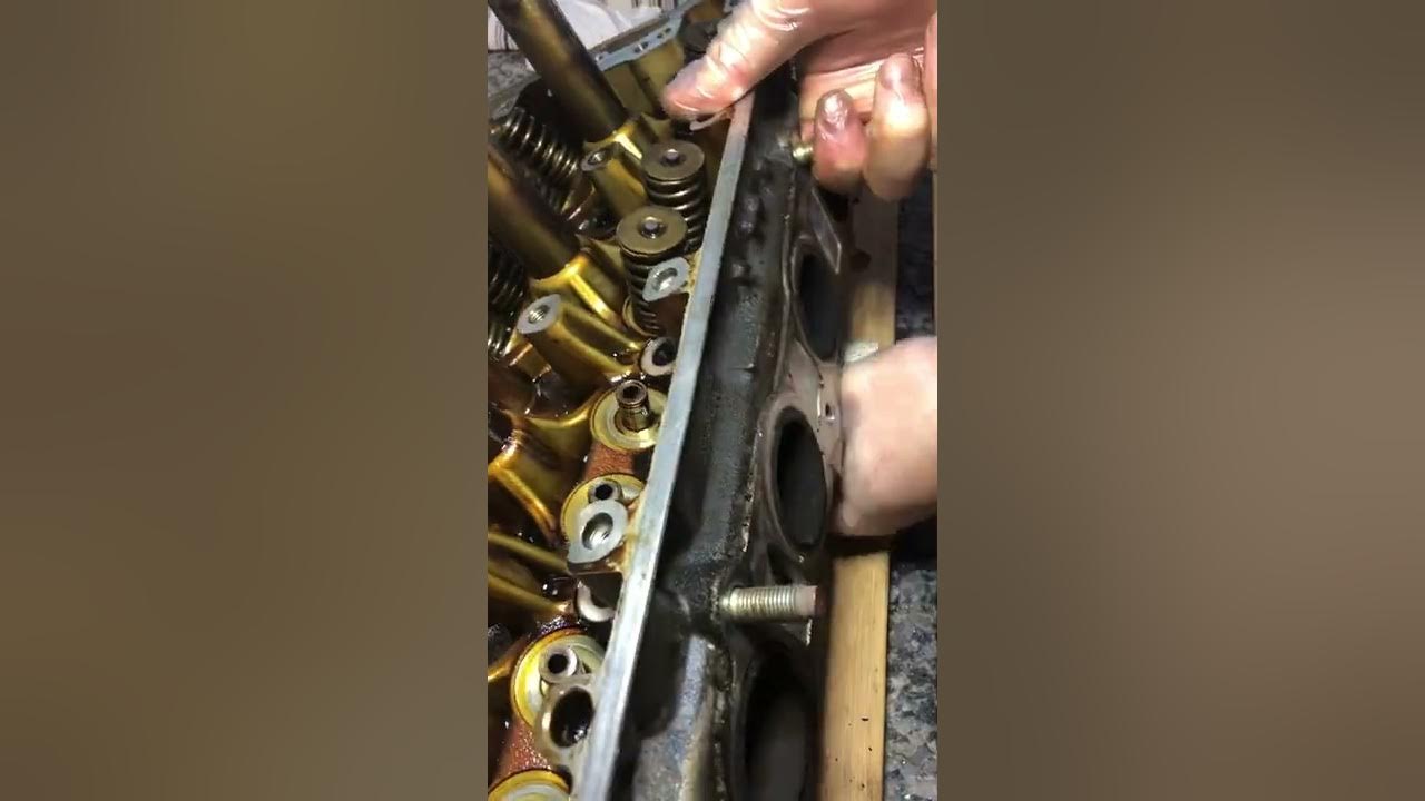 How to disassemble Honda cylinder heads Easiest Way K20 K24 B16 B18