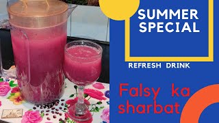 Falsy ka sharbat | falsa juice | Summer Special
