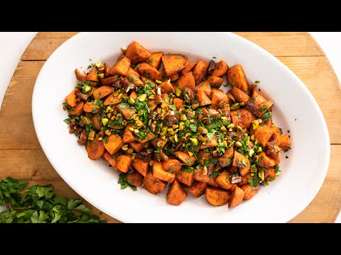 Roasted Carrots with Dates and Pistachios - Wyse Guide