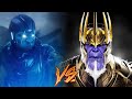 King thanos vs kang  kim kazanr  mcu  marvel comics  2023