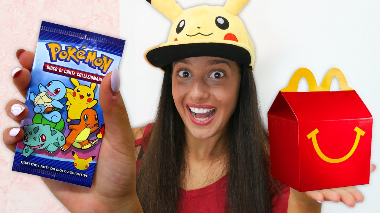 LE NUOVE CARTE DEI POKEMON DEL MCDONALD'S