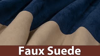 How to Sew With Faux Suede