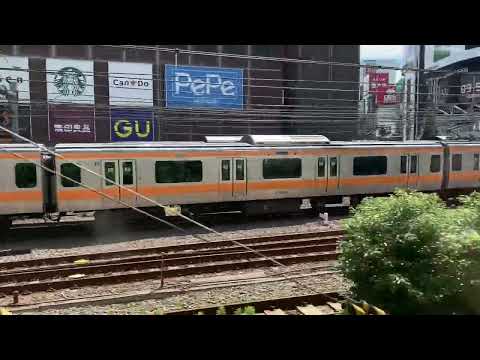 りんかい線   山手線   中央線 の3編成が並走