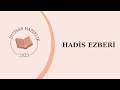 HADİS EZBERİ 33. DERS | İHTİSAS KURSLARINDA EZBERLENEN HADİSLER (4. BÖLÜM 25-26. HADİSLER)