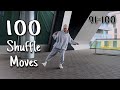 100 Moves Shuffle Dance #10 | Як Танцювати Шафл | Cutting Shapes (Dance Moves Tutorial) | 91-100