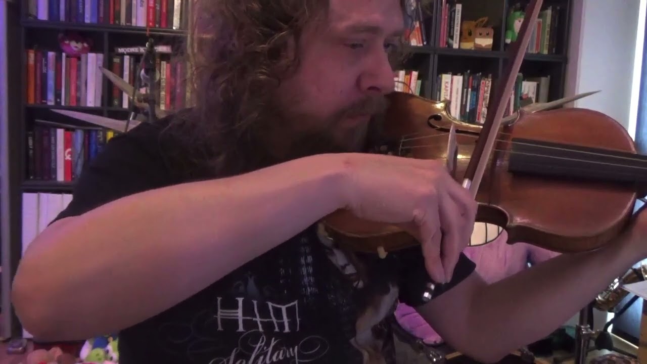 Øvetid: “Let It go” på violin+Practice time: “Let it go” on violin