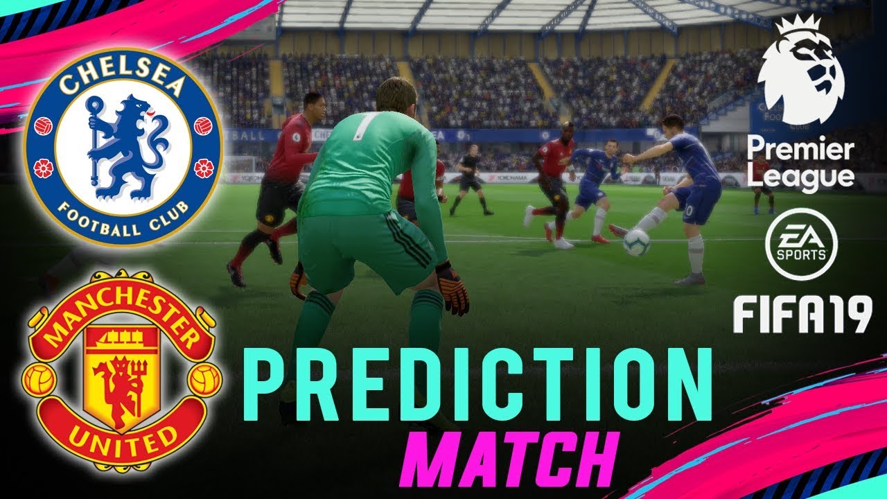 CHELSEA vs MAN UNITED | FIFA 19 EPL Predict Matchday 9 | Broadcast Camera - 1080HD