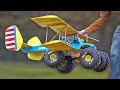 FLYING MONSTER Truck RC airplane car!