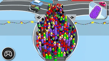 Escalators - Gameplay Walkthrough Part 2 - Puzzle Game Levels 12-14 (iOS, Android)