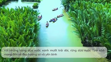 Câu chuyện du lịch cộng đồng tại rừng dừa nước Tịnh Khê