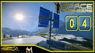 Space Engineers Survival - Episode 4 - Sun Tracking Solar Panels I Have