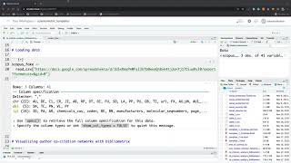Co-citation analysis with bibliometrix