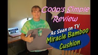 Bamboo cushion as seen on tv