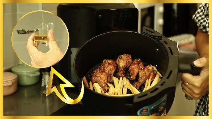 Freidora Cecofry Rain Freidora sin aceite airfryer de 5,5 L con spray de aceite  incorporado 