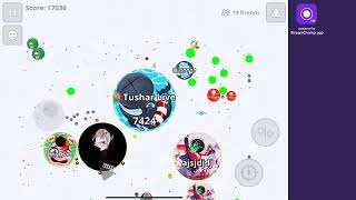 Agario live stream road to 3ksubs |tushar yt agario