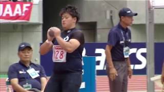 第99回日本陸上競技選手権大会 女子 砲丸投 決勝　2位