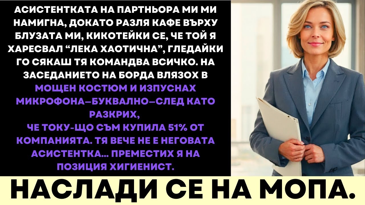 Тя Опита Да Разруши Брака Ми И Да Ме Унижи—Затова Поех Контрола И Я Понижих