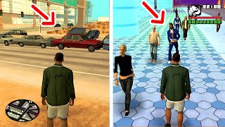 GTA SAN ANDREAS - VOCE PERCEBEU ESSES DEFEITOS NO JOGO?