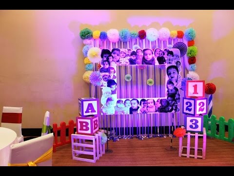 Paper Craft Decoration  Birthday  Party  YouTube 