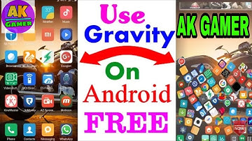 How to Change Android Display So UNIQUE/Gravity launcher VS Download link.
