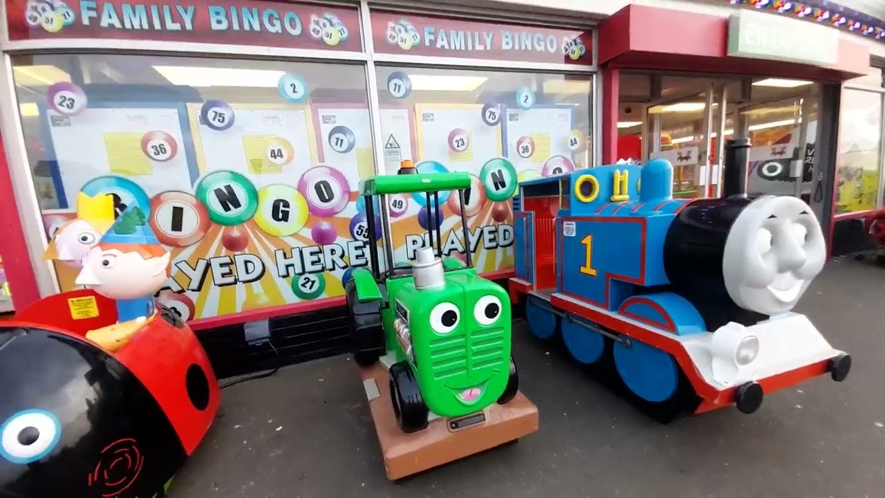Jolly Roger Green Troy The Tractor Kiddie Ride Standard YouTube