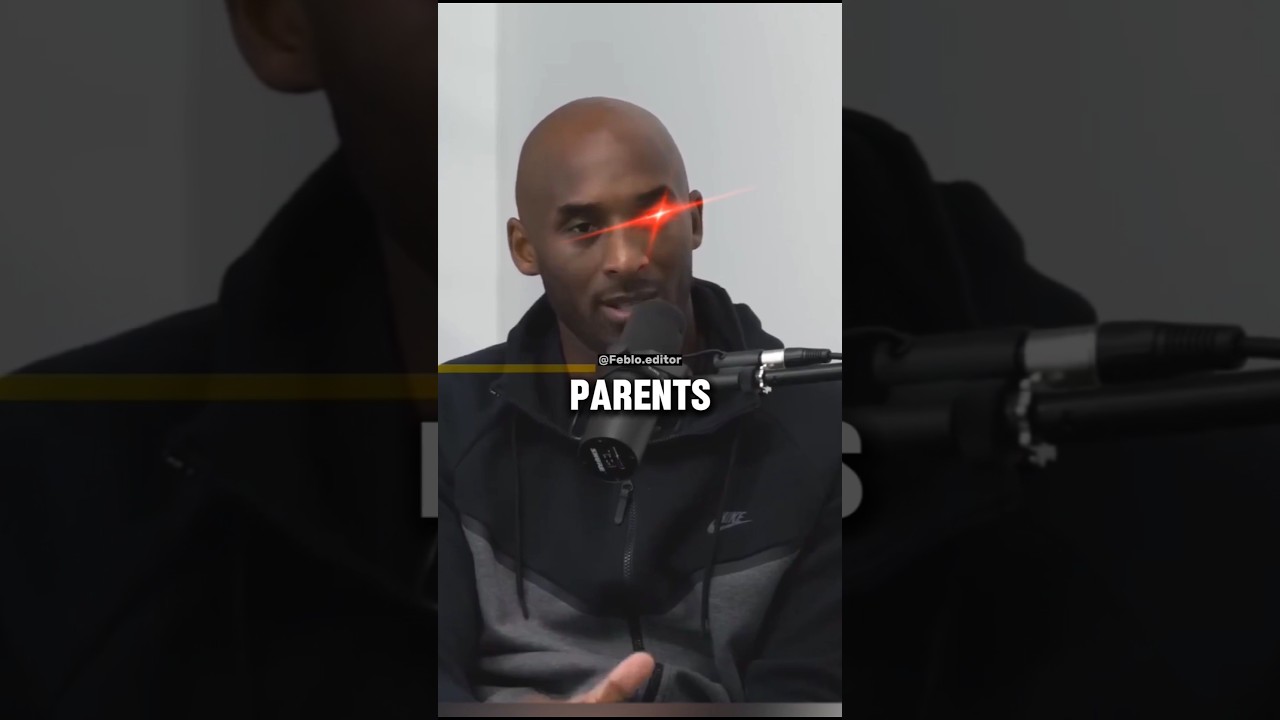 Kobe Bryant advising parents about kids