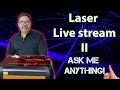 Laser cutters and the Emblaser  - Laser Livestream 2 - Electric Boogaloo