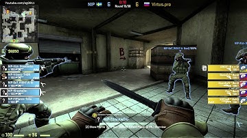 CS:GO Virtus.pro V NiP Map#2 Dust2 SLTV StarSeries VI Lan