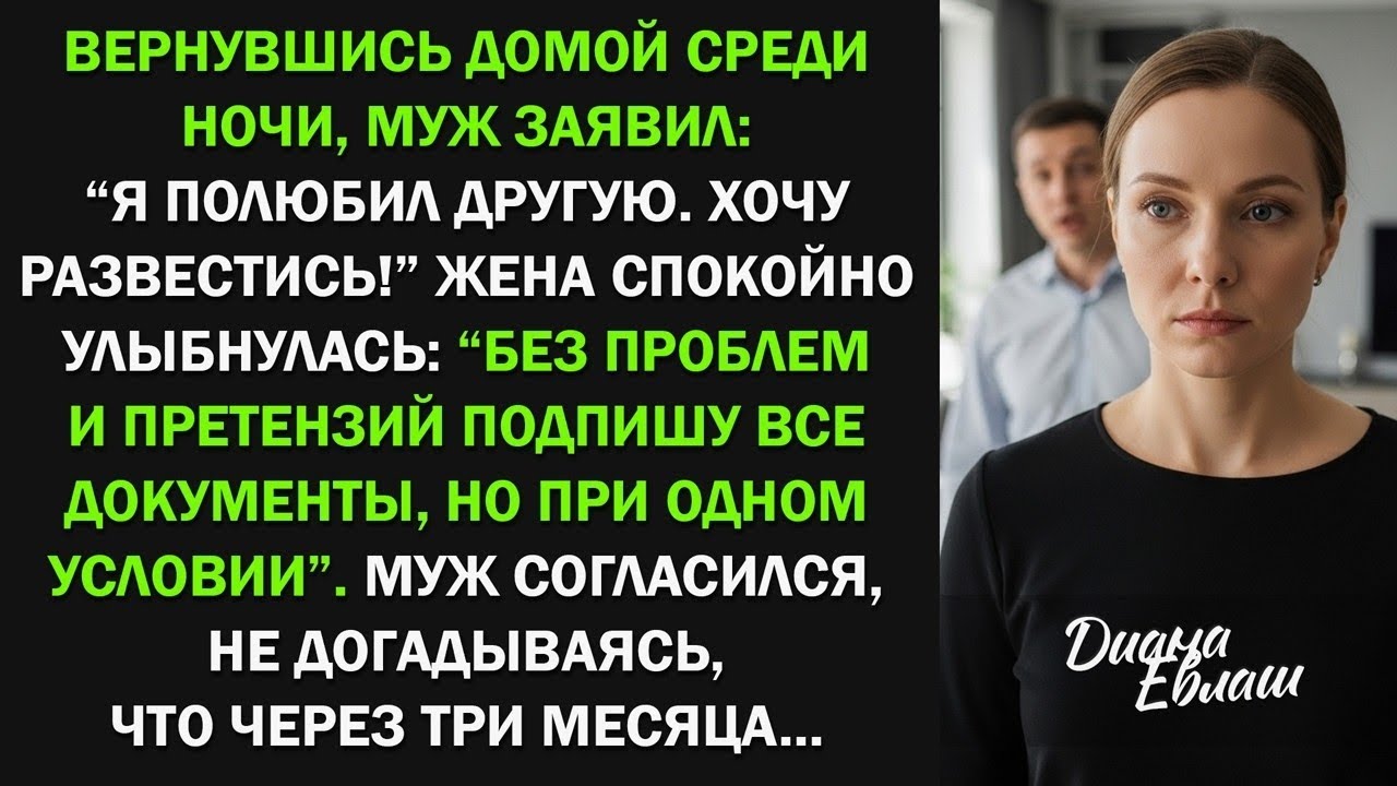 Рассказ до слез. Хотел бросить жену ради другой, но судьба решила иначе...